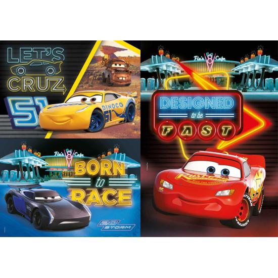 Puzzle Clementoni Cars 3 x 48 Piezas