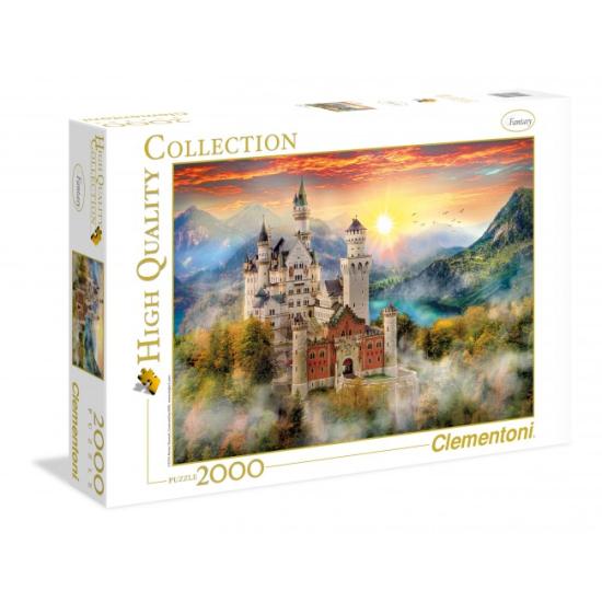 Puzzle Clementoni Castillo del Rey Loco de 2000 Piezas