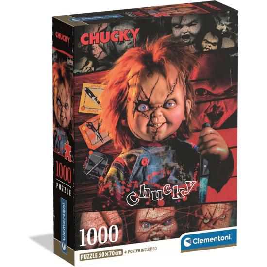 Puzzle Clementoni Chucky el Muñeco Diabólico 1000 Piezas