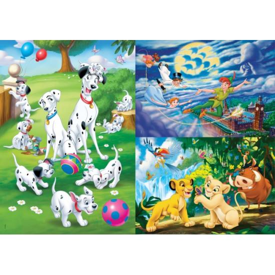 Puzzle Clementoni Clásicos Disney 3 x 48 Piezas Puzzle Clementoni Clásicos Disney 3 x 48 Piezas