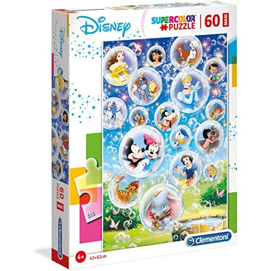Puzzle Clementoni Clásicos Disney Maxi 60 Piezas
