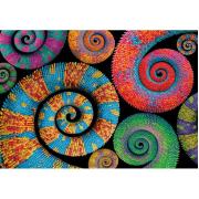 Puzzle Clementoni Colas Rizadas Colorboom de 500 Piezas