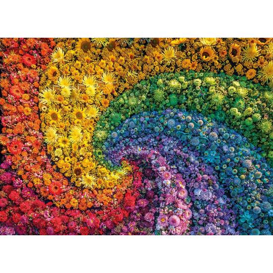 Puzzle Clementoni ColorBoom Espiral de Flores de 1000 Piezas