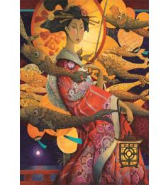 Puzzle Clementoni Danza Koinobori de 1500 Piezas