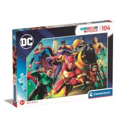 Puzzle Clementoni DC Comics de 104 Piezas