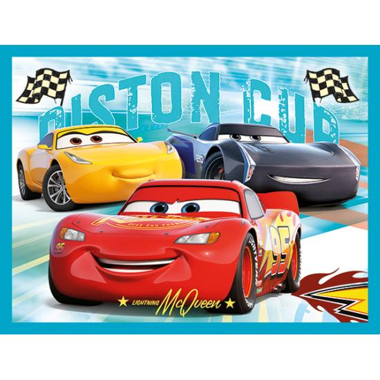 Puzzle Clementoni de Cubos Cars 3 de 12 Piezas