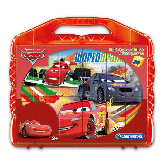 Puzzle Clementoni de Cubos Cars de 24 Piezas Puzzle Clementoni de Cubos Cars de 24 Piezas
