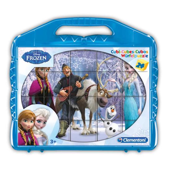 Puzzle Clementoni de Cubos Frozen de 24 Piezas