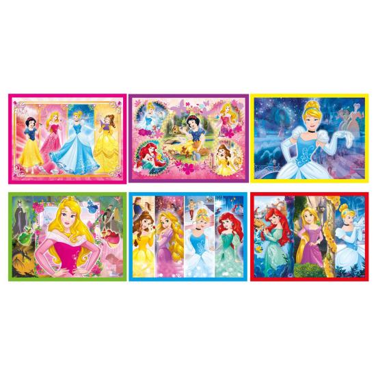 Puzzle Clementoni de Cubos Princesas de 12 Piezas