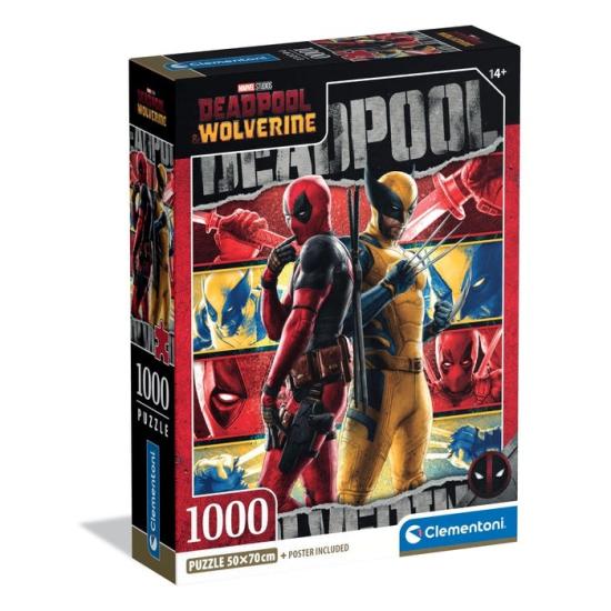 Puzzle Clementoni Deadpool de 1000 Piezas