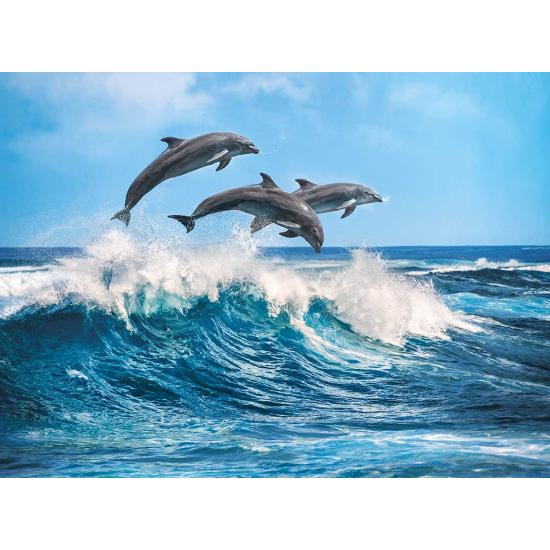 Puzzle Clementoni Delfines de 500 Piezas Puzzle Clementoni Delfines de 500 Piezas