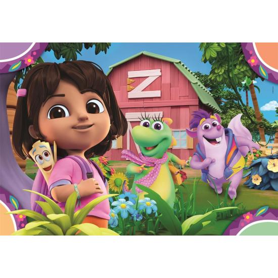 Puzzle Clementoni Dora de 2 x 20 Piezas Puzzle Clementoni Dora de 2 x 20 Piezas