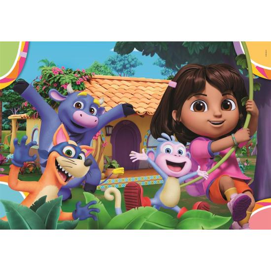 Puzzle Clementoni Dora de 2 x 20 Piezas Puzzle Clementoni Dora de 2 x 20 Piezas