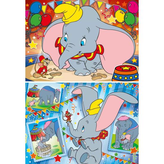 Puzzle Clementoni Dumbo 2x20 Piezas