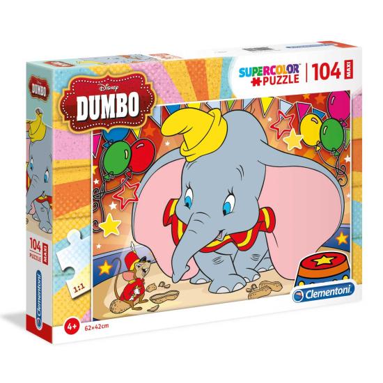 Puzzle Clementoni Dumbo Maxi 104 Piezas Puzzle Clementoni Dumbo Maxi 104 Piezas