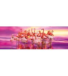Puzzle Clementoni  El Baile de los Flamencos de 1000 Piezas