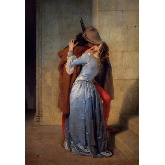 Puzzle Clementoni El Beso de Hayez 1000 Piezas