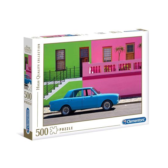 Puzzle Clementoni El Coche Azul de 500 Piezas