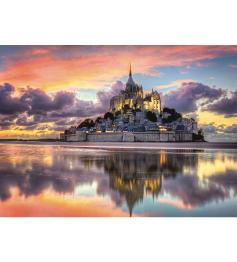 Puzzle Clementoni El Magnífico Mont Saint Michel de 1000 Piezas