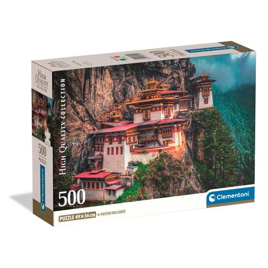 Puzzle Clementoni El Nido del Tigre de 500 Piezas