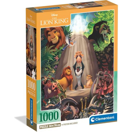 Puzzle Clementoni El Rey León de 1000 Piezas