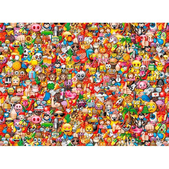Puzzle Clementoni Imposible Emojis de 1000 Piezas