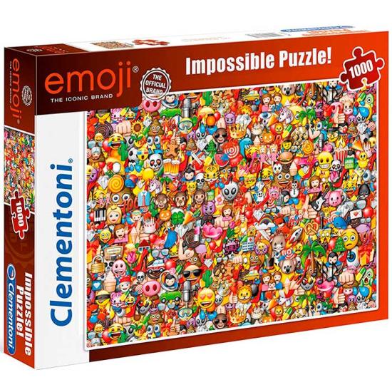 Puzzle Clementoni Imposible Emojis de 1000 Piezas