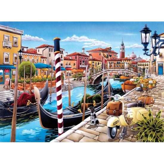 Puzzle Clementoni En el Canal de Venecia de 500 Piezas