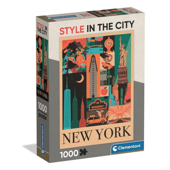 Puzzle Clementoni Style Nueva York de 1000 Piezas