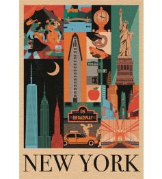 Puzzle Clementoni Style Nueva York de 1000 Piezas