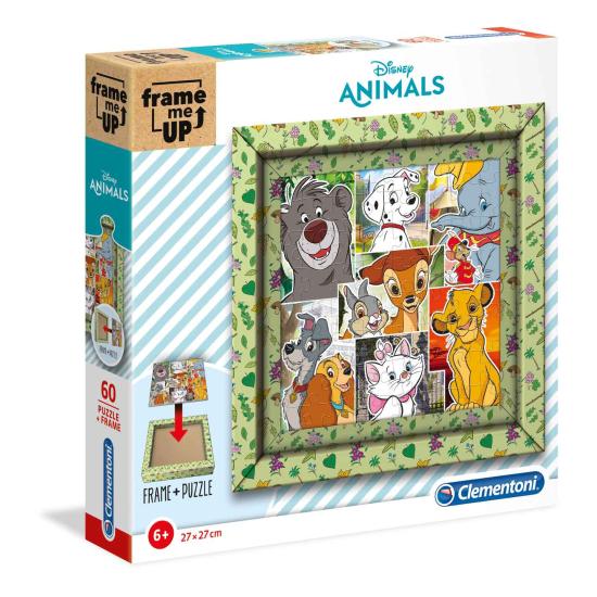 Puzzle Clementoni Frame Me Up Animales Disney de 60 Pzs Puzzle Clementoni Frame Me Up Animales Disney de 60 Pzs