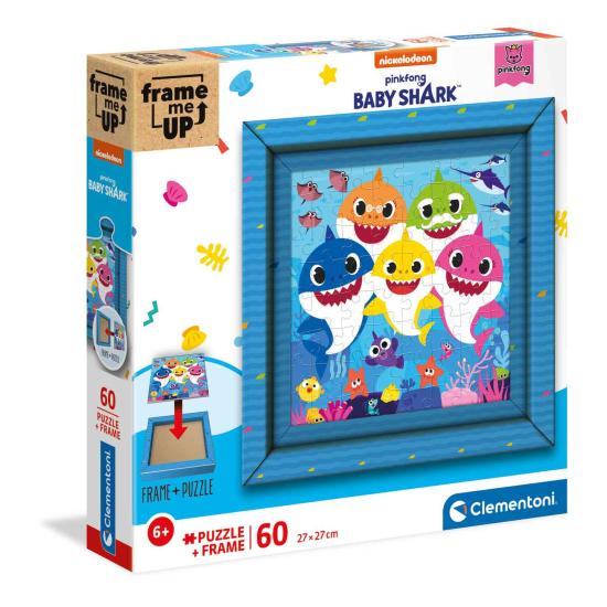 Puzzle Clementoni Frame Me Up Baby Shark de 60 Pzs