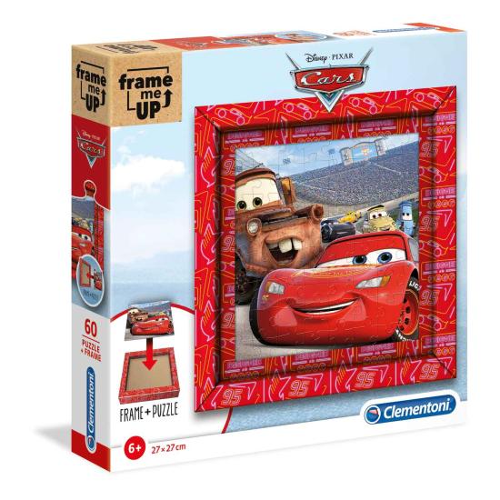 Puzzle Clementoni Frame Me Up Cars de 60 Pzs