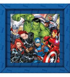 Puzzle Clementoni Frame Me Up Vengadores de 60 Pzs