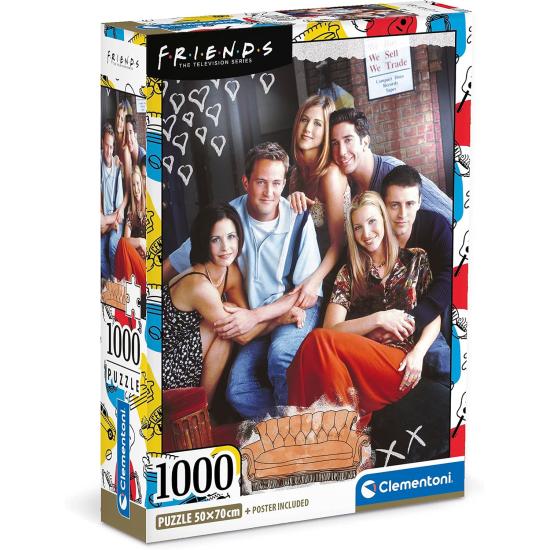 Puzzle Clementoni Friends de 1000 Piezas