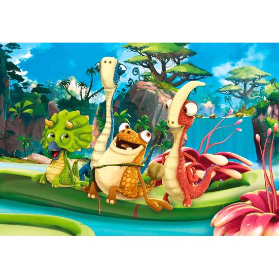 Puzzle Clementoni Gigantosaurus 3 x 48 Piezas