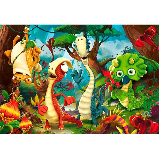 Puzzle Clementoni Gigantosaurus de 104 Piezas