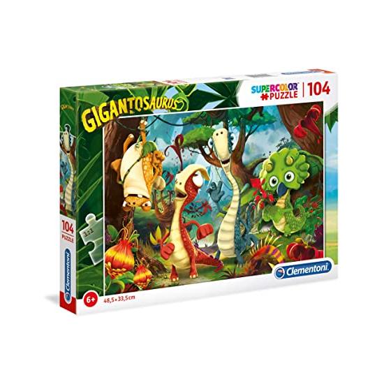 Puzzle Clementoni Gigantosaurus de 104 Piezas