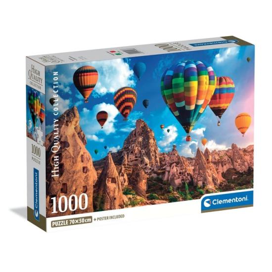 Puzzle Clementoni Globos en Capadocia de 1000 Piezas