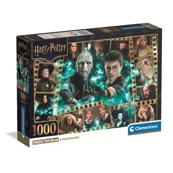 Puzzle Clementoni Harry Potter Fotogramas de 1000 Piezas Puzzle Clementoni Harry Potter Fotogramas de 1000 Piezas