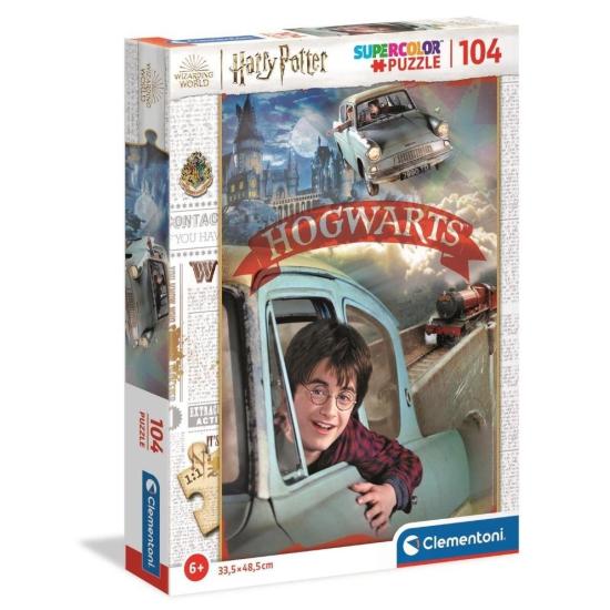 Puzzle Clementoni Harry Potter, Hogwarts de 104 Piezas