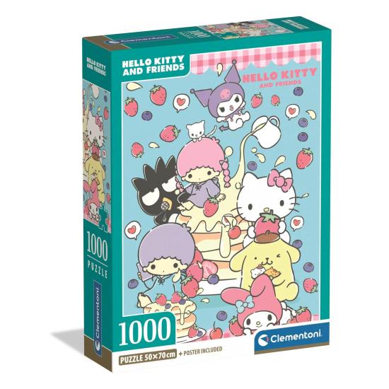 Puzzle Clementoni Hello Kitty de 1000 Piezas