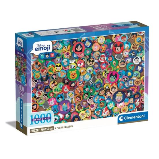 Puzzle Clementoni Imposible Disney de 1000 Piezas