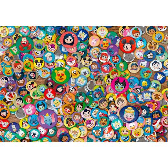 Puzzle Clementoni Imposible Disney Emoji de 1000 Piezas Puzzle Clementoni Imposible Disney Emoji de 1000 Piezas