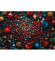 Puzzle Clementoni Imposible Espíritu Navideño de 1000 Piezas