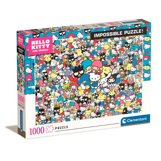 Puzzle Clementoni Imposible Hello Kitty de 1000 Piezas