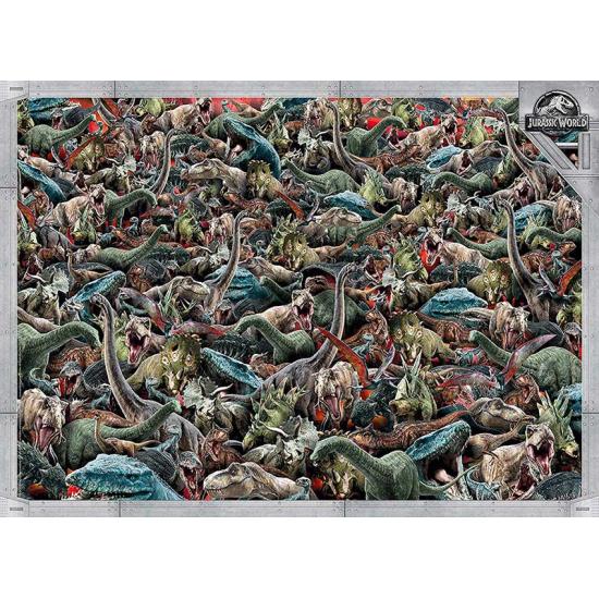 Puzzle Clementoni Imposible Jurassic World de 1000 Piezas