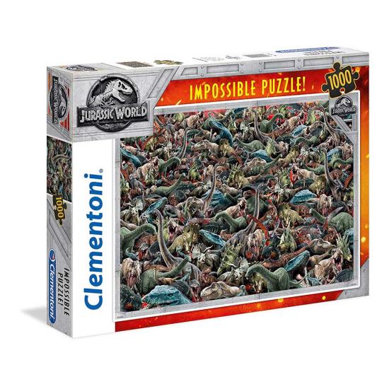 Puzzle Clementoni Imposible Jurassic World de 1000 Piezas