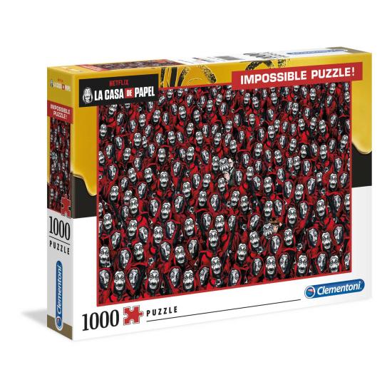 Puzzle Clementoni Imposible La Casa De Papel de 1000 Piezas Puzzle Clementoni Imposible La Casa De Papel de 1000 Piezas