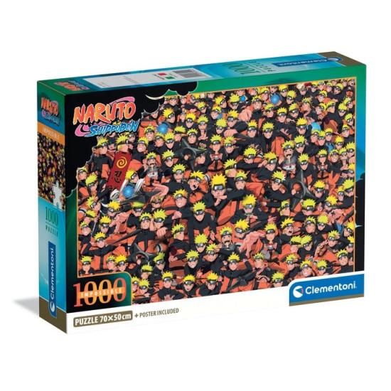 Puzzle Clementoni Imposible Naruto de 1000 Piezas